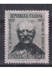 1952 Centenario della Nascita di Antonio Mancini Perfetto non Linguellato 1 Val Sassone 703